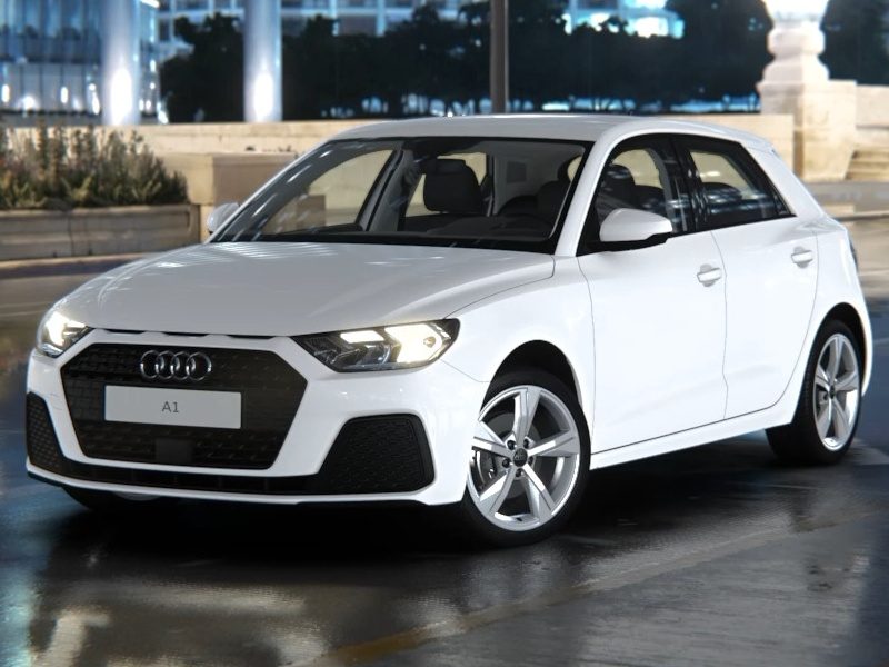 Audi A1 Bianca Davanti Trevirent