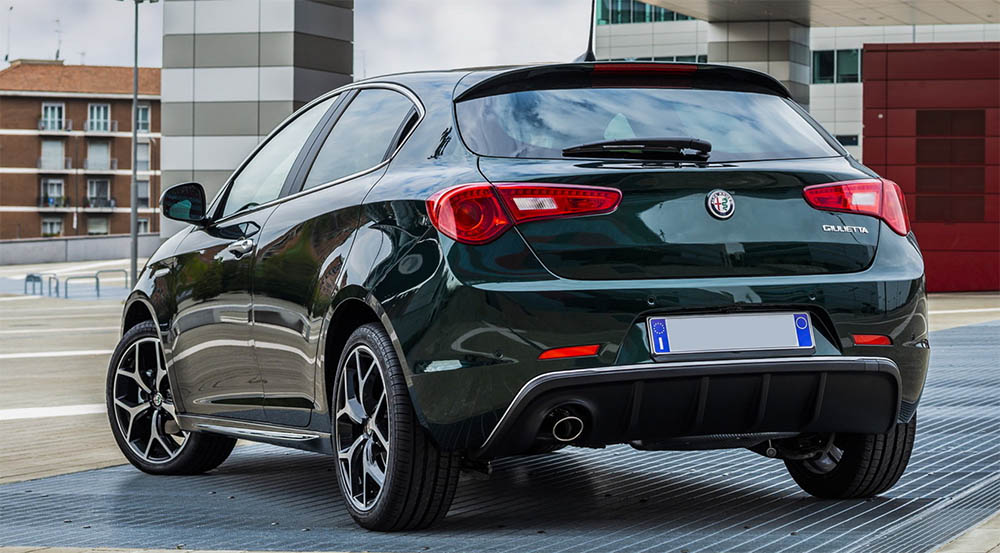 Alfa Romeo Giulietta vista posteriore