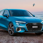 Audi A3 Business Sportback blu davanti thumbnail