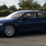 Audi A5 coupè blu noleggio Trevirent thumbnail