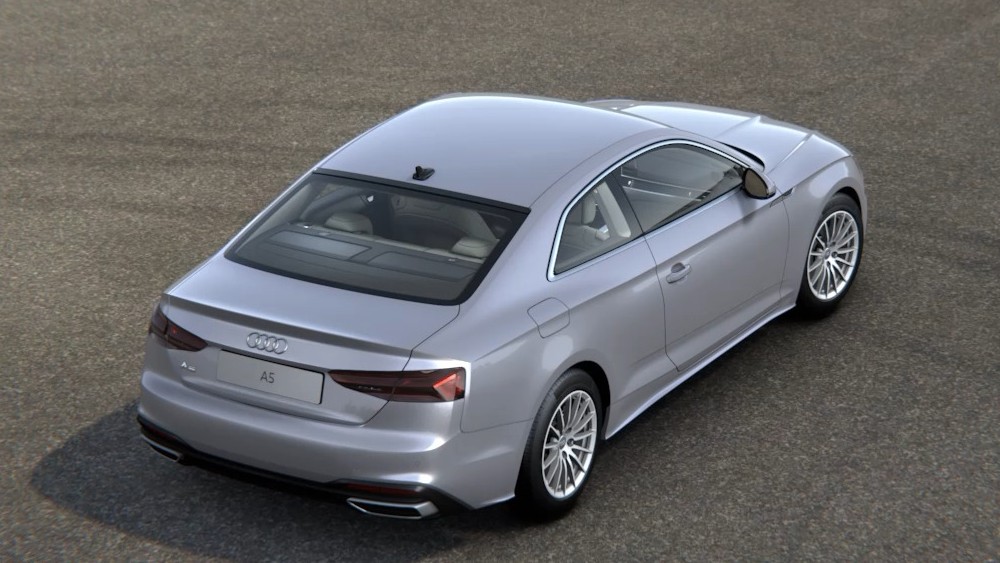 Audi A5 coupè grigia