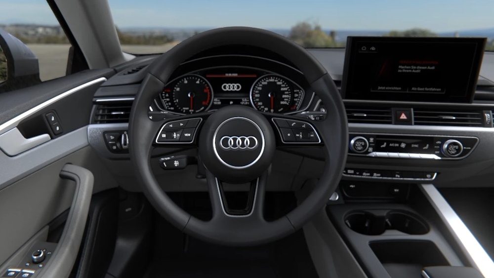 Audi A5 coupè interno guida