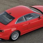 Audi A5 coupè rossa panoramica thumbnail