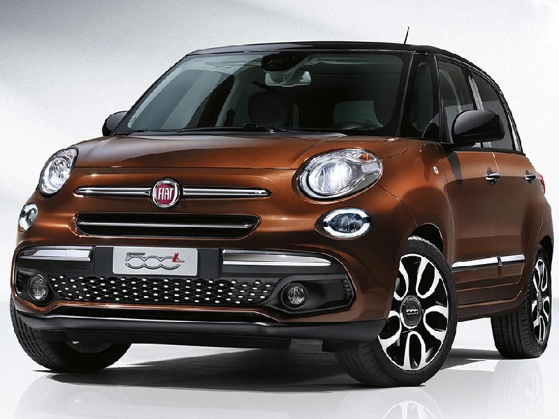 Fiat 500 L davanti mod. 2021 in noleggio lungo termine
