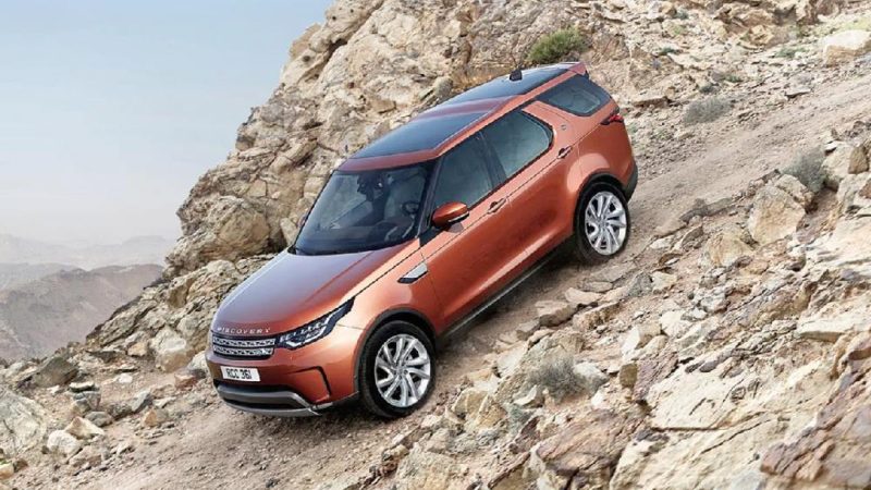 Land Rover Discovery orange mod. 2021