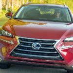 Lexus NX Hybrid rossa davanti thumbnail