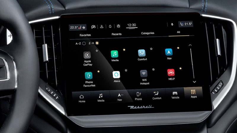 Maserati Ghibli hybrid mod. 2021 cruscotto