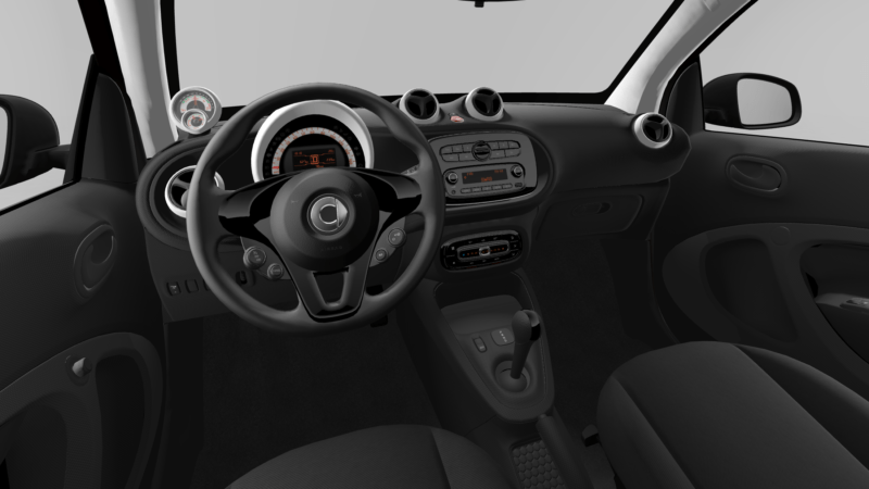 Smart Eq Fortwo elettrica interni
