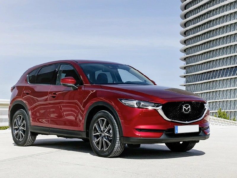 Mazda CX 5 rossa per noleggio lungo termine