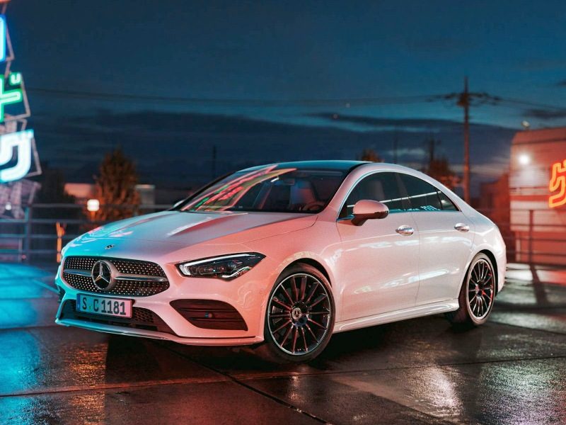 Mercedes Cla coupé mod. 2021 a noleggio