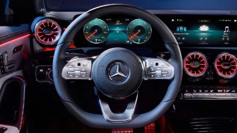 Mercedes Cla coupé interni mod. 2021
