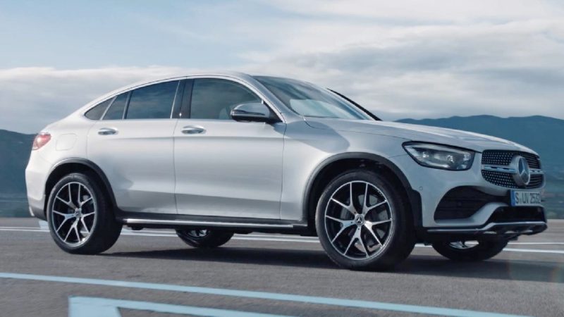 Mercedes Gle coupè fianco