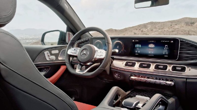 Mercedes Gle coupè interni