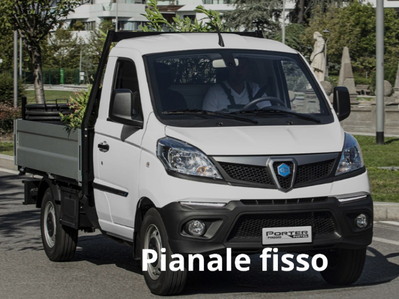 Nuovo Piaggio Porter pianale fisso per noleggio lungo termine
