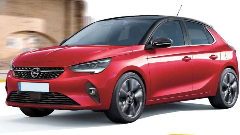 Opel Corsa diesel lato davanti