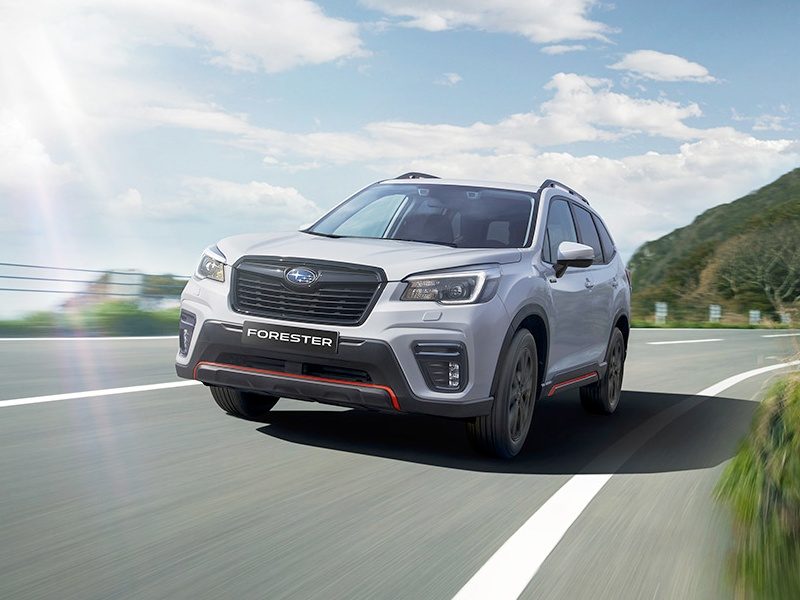 Subaru Forester 2021 hybrid in noleggio lungo termine