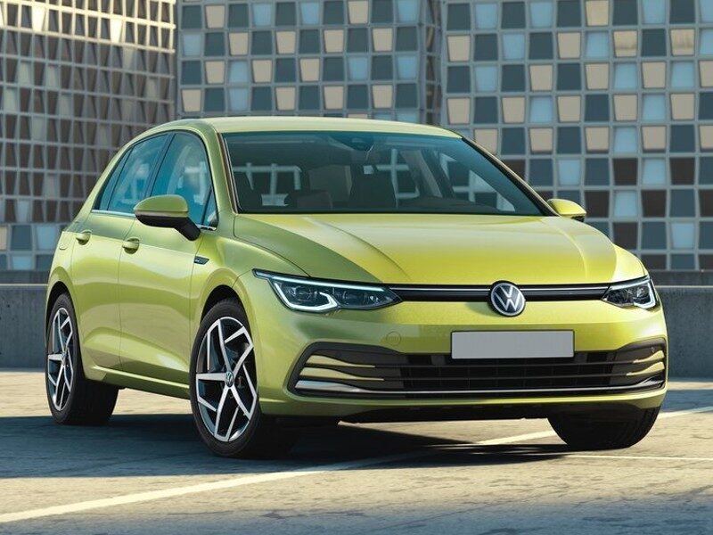Volkswagen Golf davanti in noleggio
