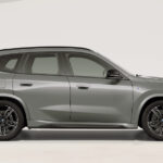 BMW X1 sDrive grigia vista laterale per noleggio a lungo termine Trevirent thumbnail