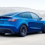 Tesla Model Y blu thumbnail