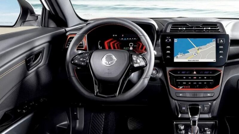 Kgm Tivoli interno ex Ssangyong