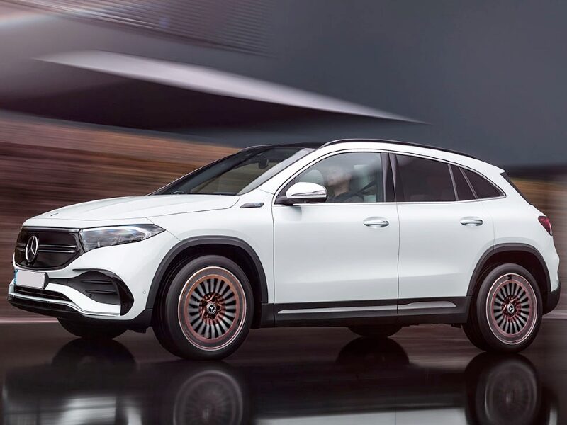 Mercedes EQA elettrica in noleggio a lungo termine