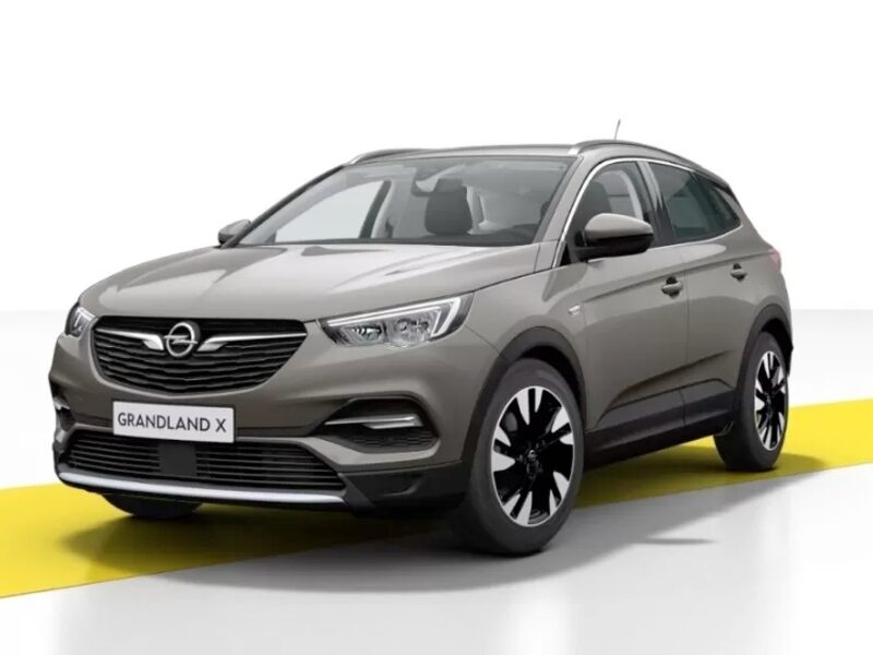 Opel Grandland X grigio per noleggio lungo termine