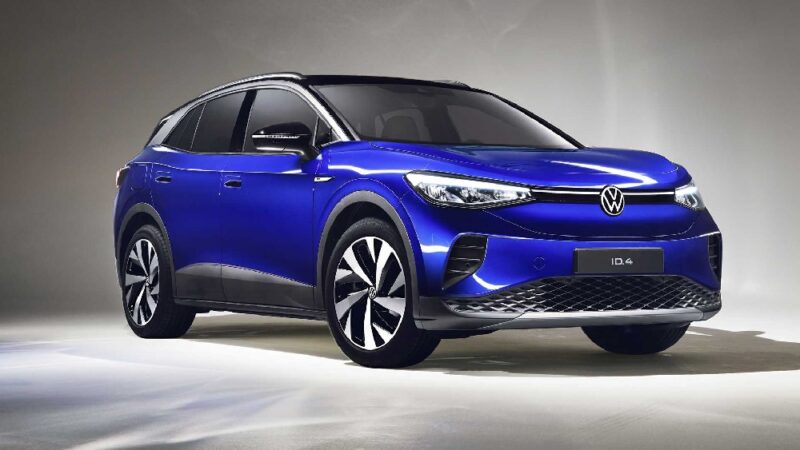 Volksvagen ID.4 davanti