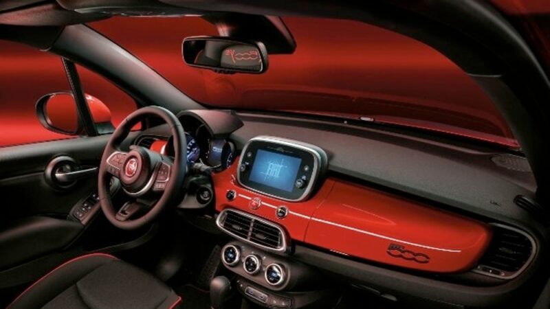 Fiat 500x Red interni