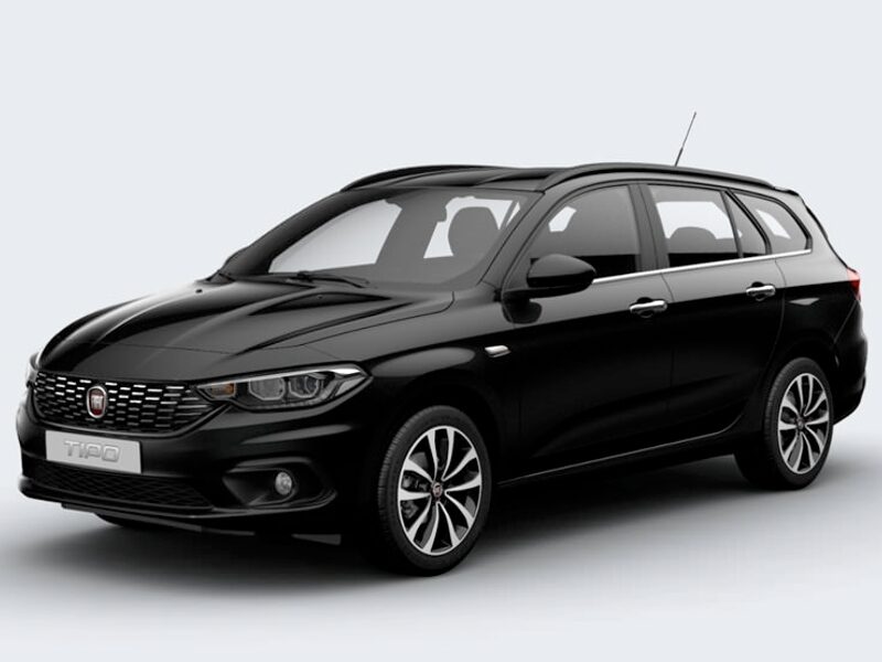 Fiat Tipo Station Wagon Nera a noleggio in offerta