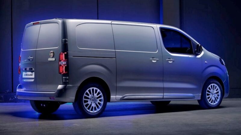 Fiat Scudo elettrico fianco