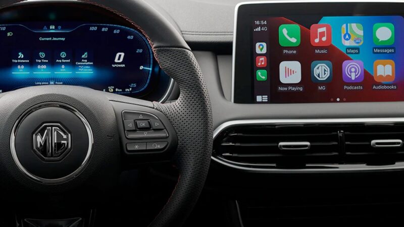 MG EHS particolare cruscotto