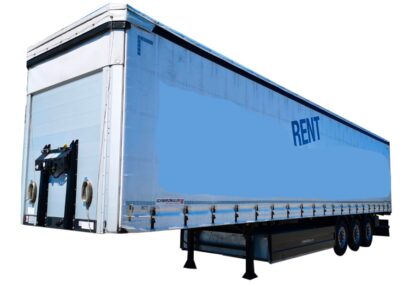 Semirimorchio centina e telo a noleggio