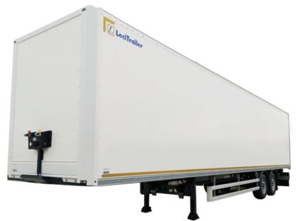 Semirimorchio furgone 2 e 3 assi con porte posteriori a noleggio