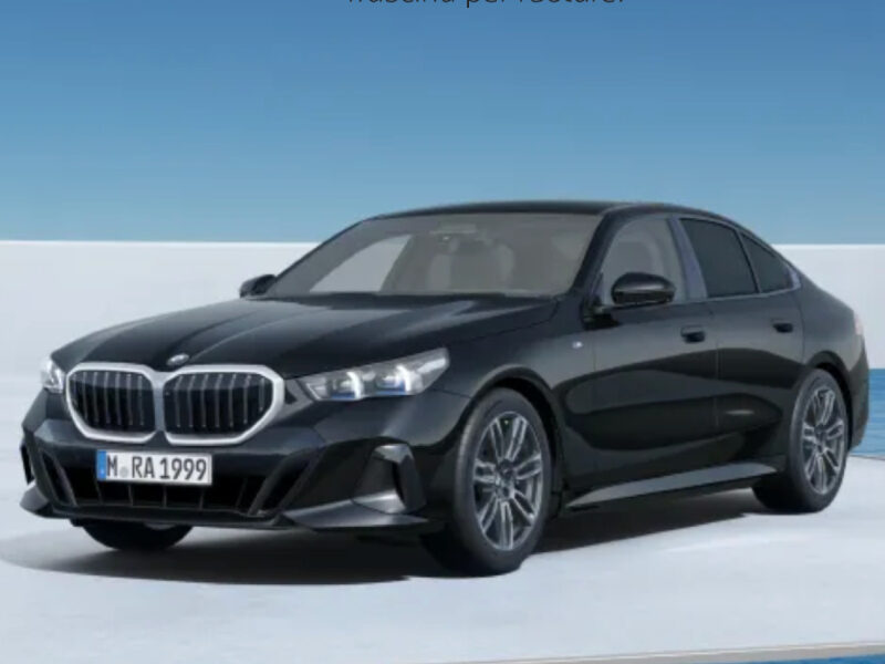 Bmw 518 berlina noleggio lungo termine ncc