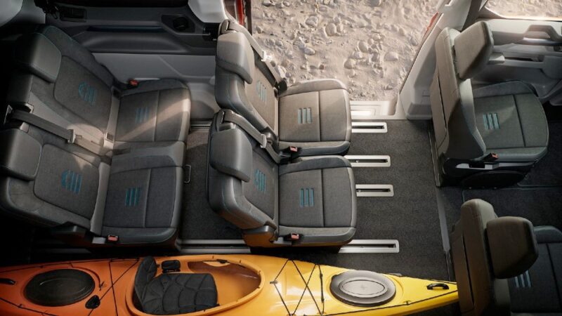 Ford Tourneo Custom interni