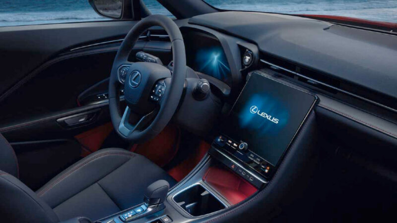 Lexus LBX interni
