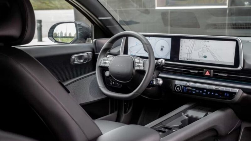 Hyundai Ioniq 6 elettrica interni