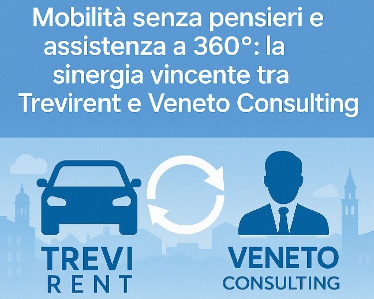 Sinergia tra Trevirent e Veneto Consulting per assistenza completa e mobilità senza pensieri